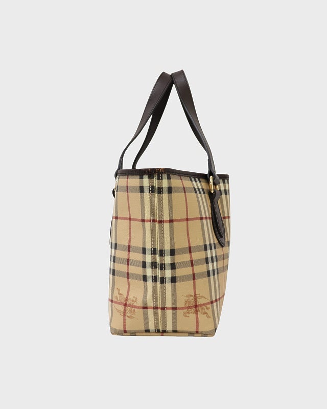 BURBERRY チェック柄トートバッグ | Hedy