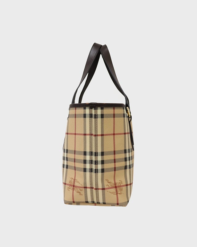 BURBERRY チェック柄トートバッグ | Hedy