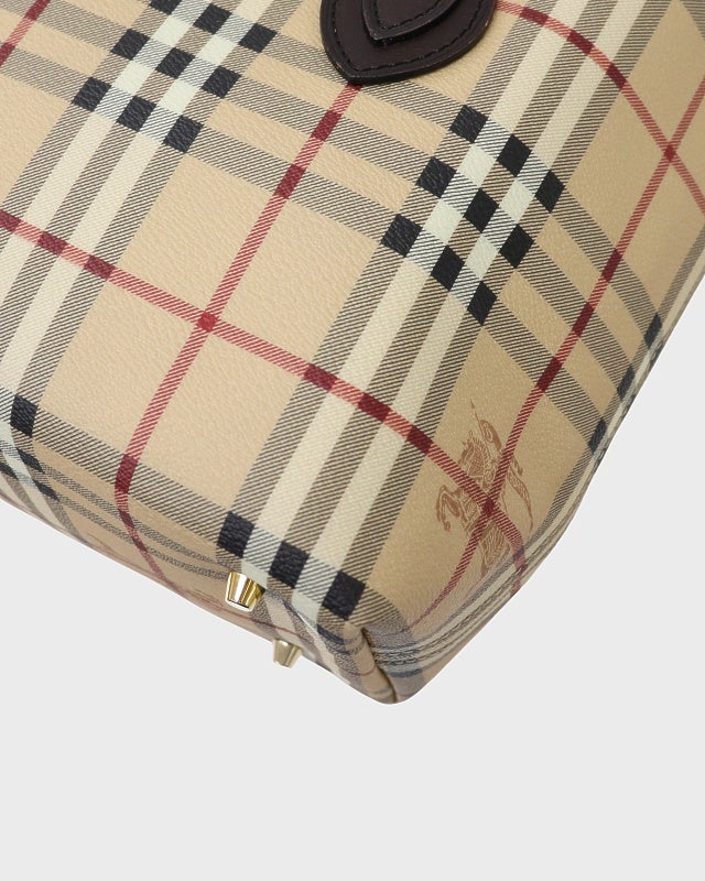 BURBERRY チェック柄トートバッグ | Hedy