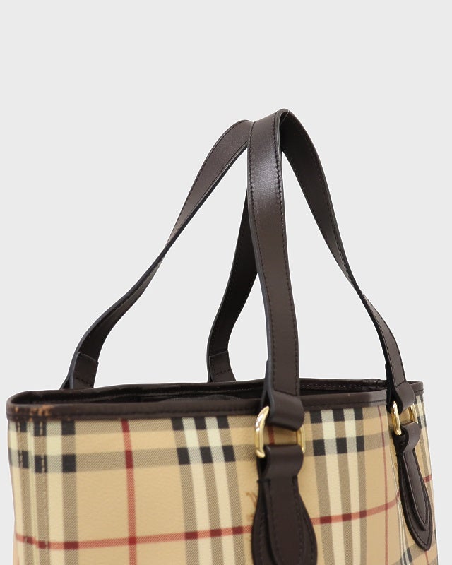 BURBERRY チェック柄トートバッグ | Hedy