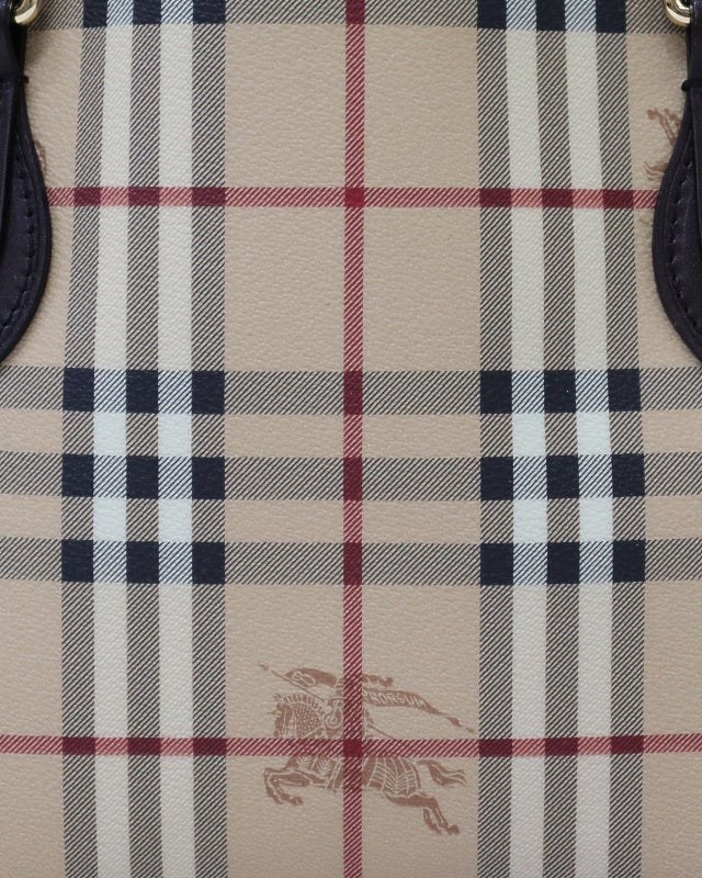 BURBERRY チェック柄トートバッグ | Hedy