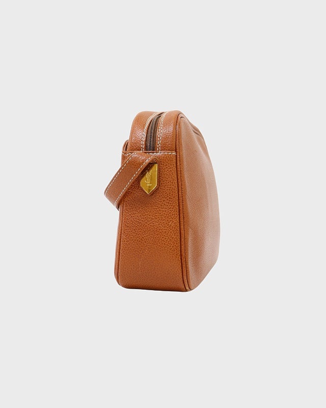 YSL ロゴレザーショルダーバッグ | Hedy