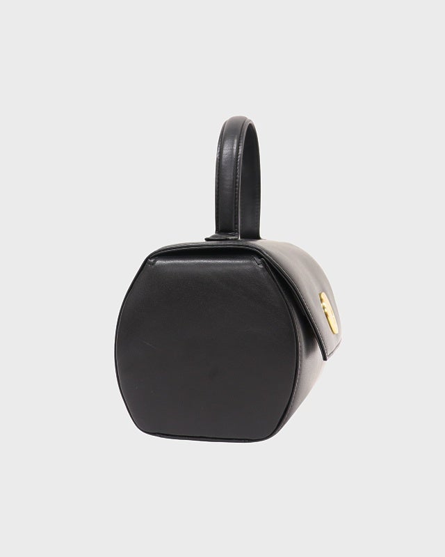 GIVENCHY ロゴ金具レザーハンドバッグ | Hedy