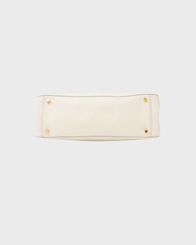 PRADA 三角ロゴサフィアーノレザーハンドバッグ | Hedy