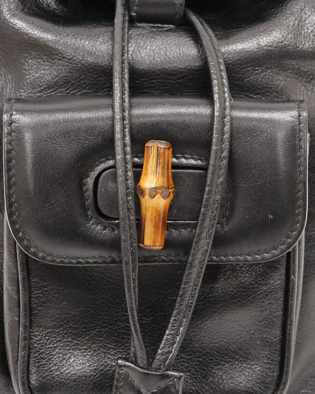 GUCCI バンブーレザーリュックサック | Hedy
