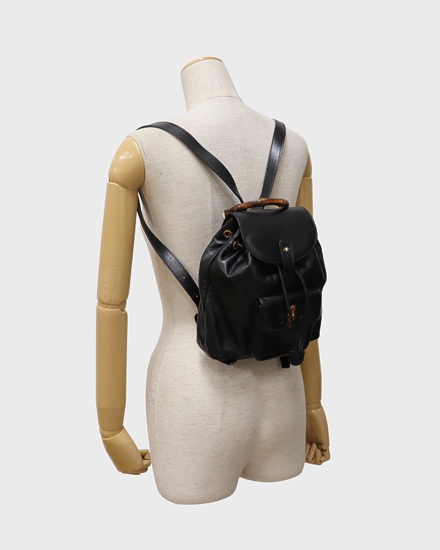GUCCI バンブーレザーリュックサック | Hedy