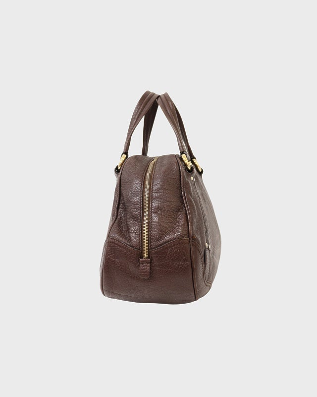 CELINE トリオンフレザーハンドバッグ | Hedy