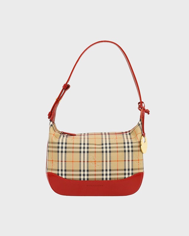 BURBERRY チェック柄ワンショルダーバッグ | Hedy
