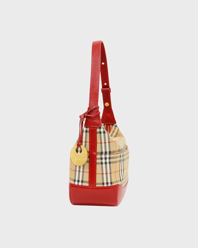 BURBERRY チェック柄ワンショルダーバッグ | Hedy