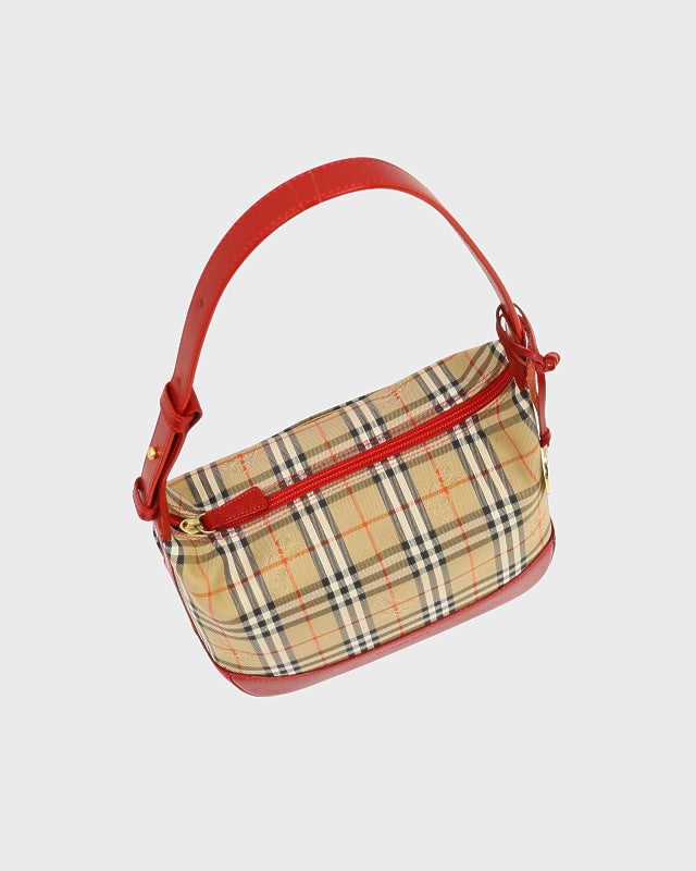 BURBERRY チェック柄ワンショルダーバッグ | Hedy