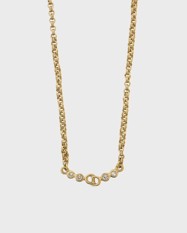 ⠀*⠀様 Dior チェーンストーンネックレス DIOR ストーンチェーンネックレス | Hedy