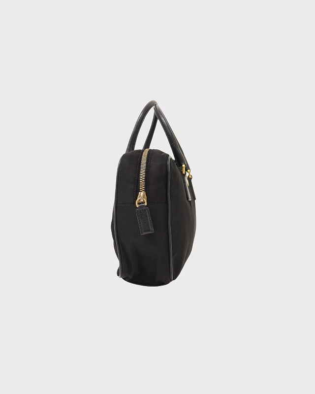 PRADA 三角ロゴ金具ナイロンハンドバッグ | Hedy