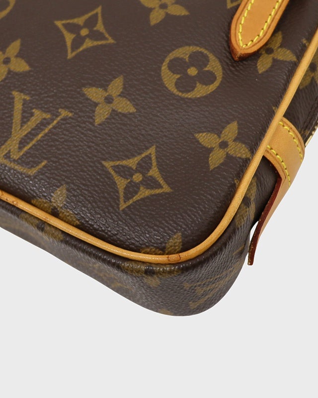 LOUIS VUITTON モノグラム ポシェット・マルリーバンドリエール | Hedy