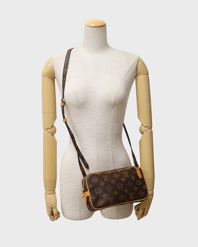 LOUIS VUITTON モノグラム ポシェット・マルリーバンドリエール | Hedy
