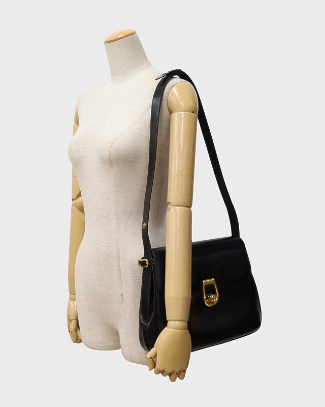 GUCCI ロゴ金具レザーワンショルダーバッグ | Hedy