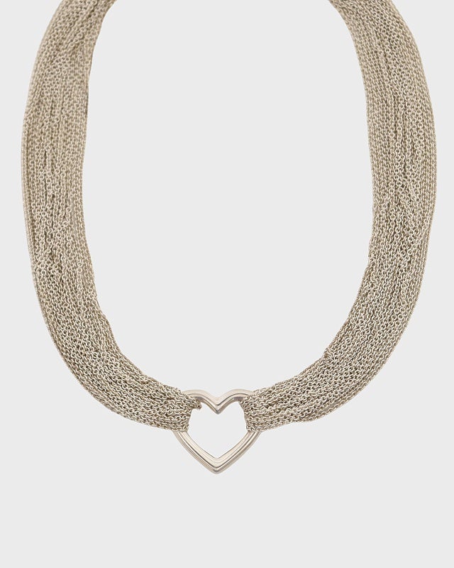 TIFFANY&CO. オープンハートトグルチェーンネックレス | Hedy