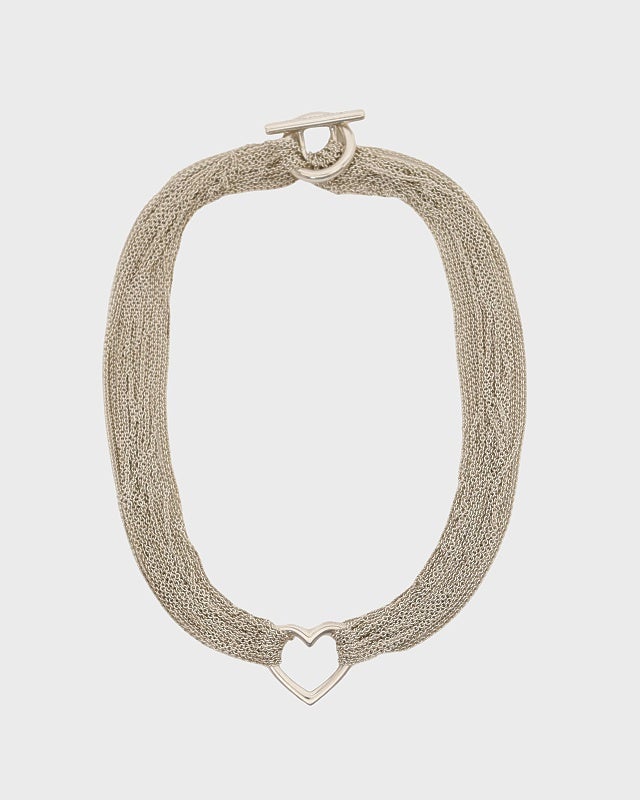 TIFFANY&CO. オープンハートトグルチェーンネックレス | Hedy