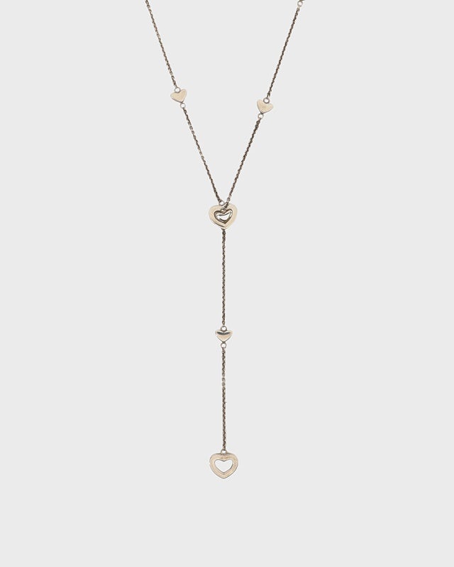 TIFFANY&CO. ハートリンクラリアットネックレス | Hedy
