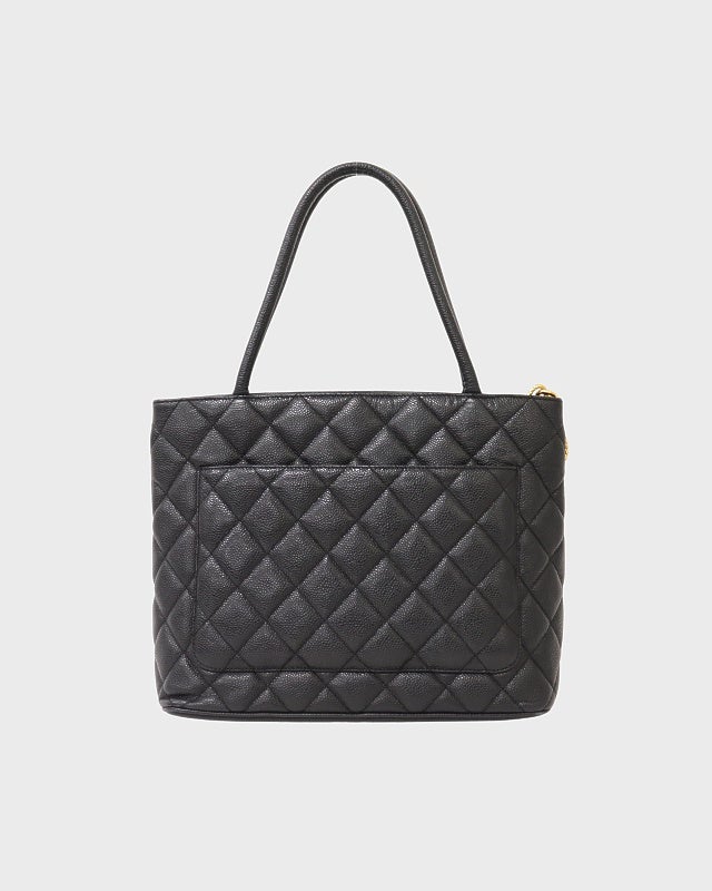 CHANEL 復刻トート　キャビアスキン　美品 シャネル CHANEL 復刻トート トートバッグ キャビアスキン ブラウン