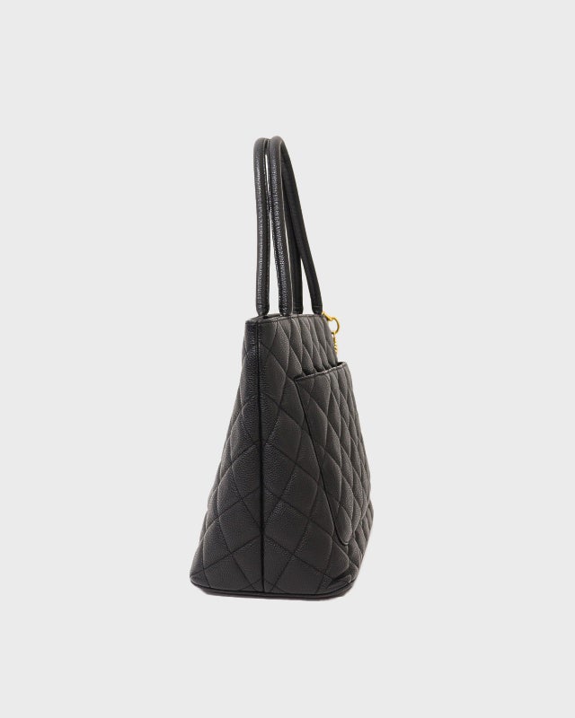 CHANELキャビアスキン CHANEL キャビアスキン復刻トートバッグ | Hedy