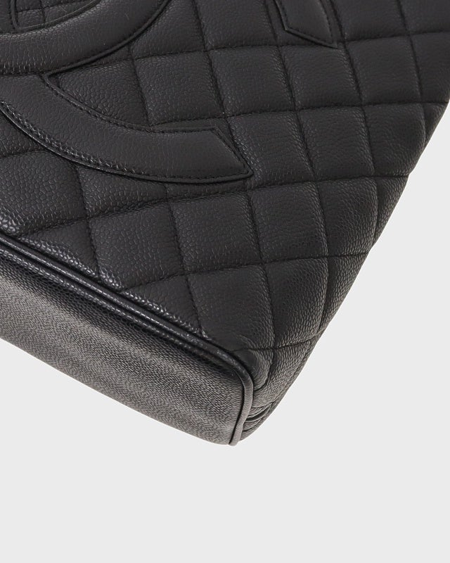 CHANELキャビアスキン CHANEL キャビアスキン復刻トートバッグ | Hedy