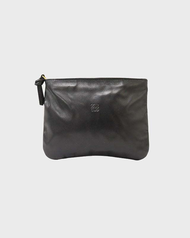 LOEWE アナグラム刻印レザーポーチ | Hedy