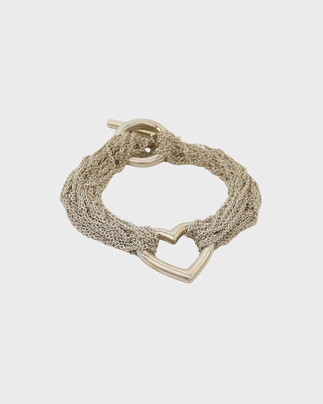 TIFFANY&CO. オープンハートトグルチェーンブレスレット | Hedy