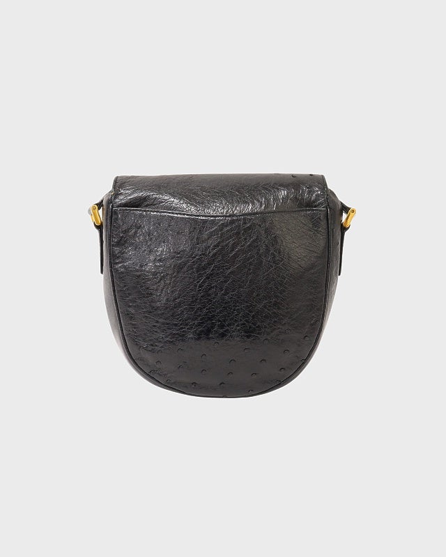 GUCCI オーストリッチレザーショルダーバッグ | Hedy