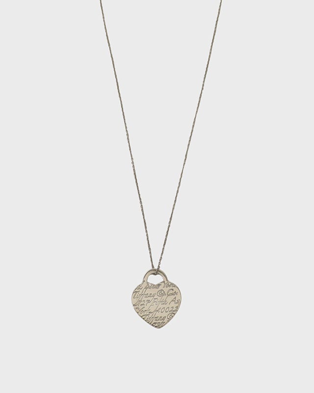 TIFFANY&CO. ノーツハートタグネックレス | Hedy