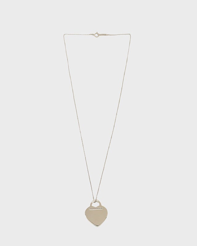 Tiffany & Co. ハート型タグネックレス TIFFANY&CO. ノーツハートタグネックレス | Hedy