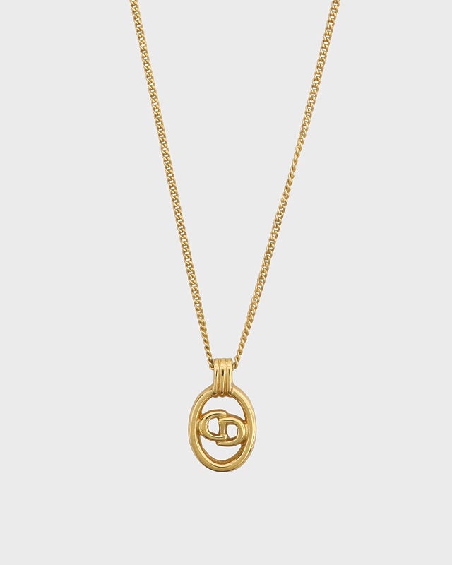 DIOR CDオーバルネックレス | Hedy