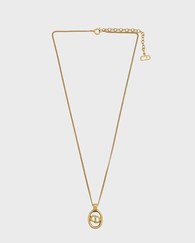 DIOR CDオーバルネックレス | Hedy