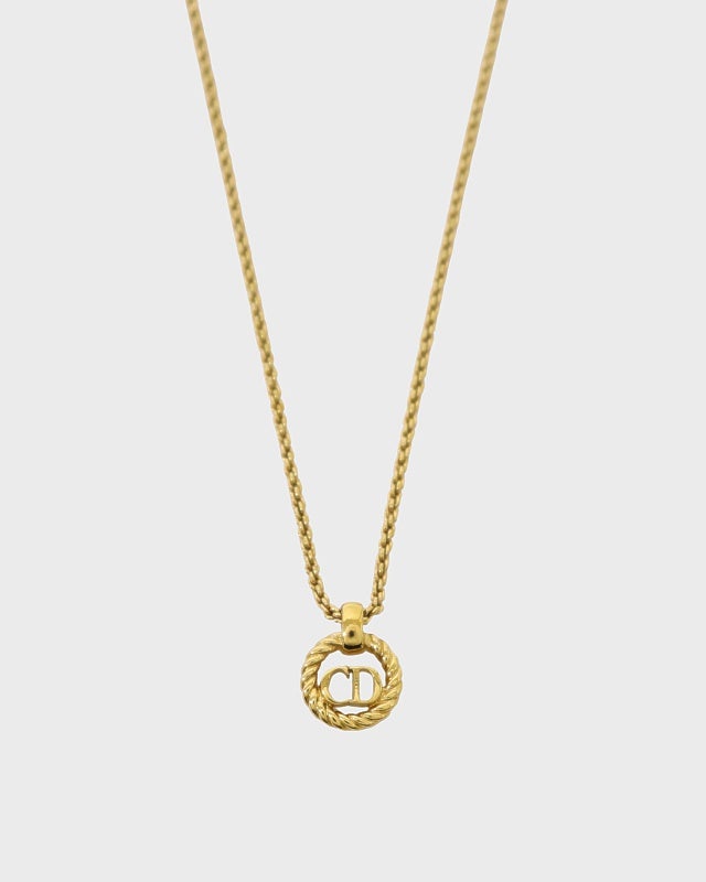 洋楽 Dee DIOR CDツイストラウンドネックレス | Hedy