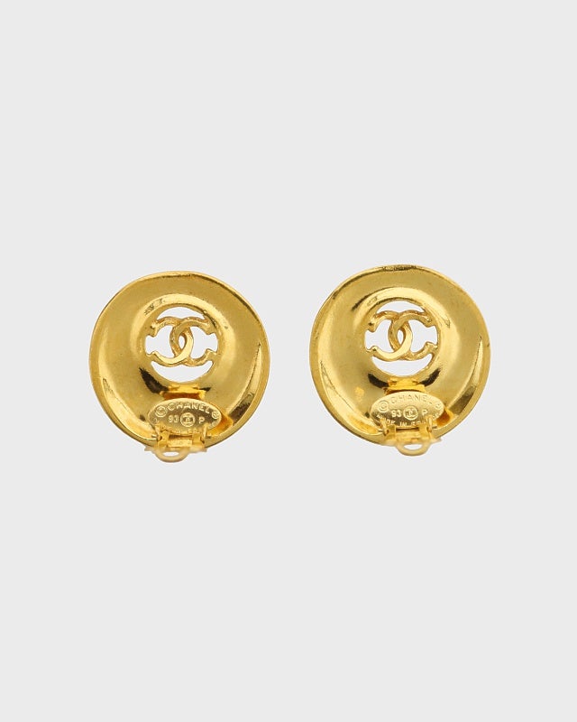 CHANEL COCOラウンドイヤリング | Hedy