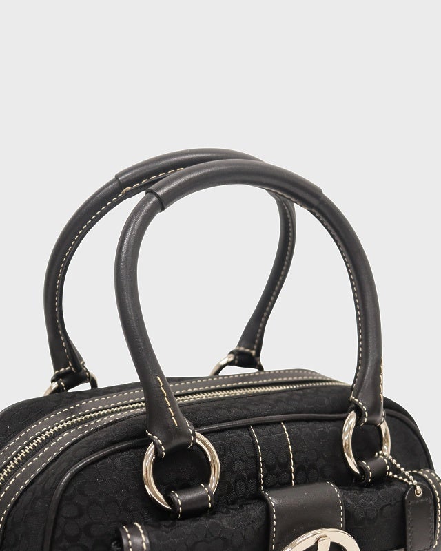 COACH シグネチャーハンドバッグ | Hedy