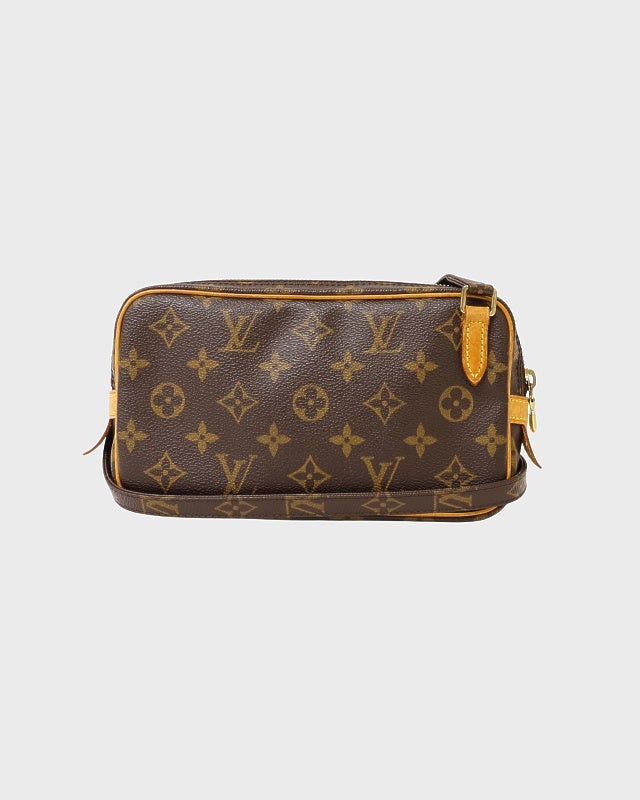 louis vuitton マルリーバンドリエール LOUIS VUITTON モノグラム ポシェット・マルリーバンドリエール | Hedy