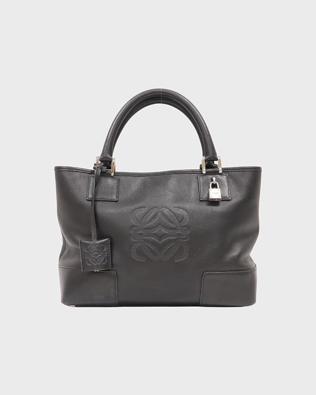 LOEWE アナグラムオールレザービジネスバッグ　ヴィンテージ　百貨店購入 良品 LOEWE ロエベ ビジネスバッグ アナグラム 2WAY A4 レザー - メルカリ