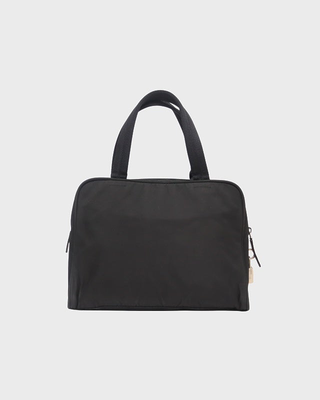 PRADA 三角ロゴ金具ナイロンハンドバッグ | Hedy