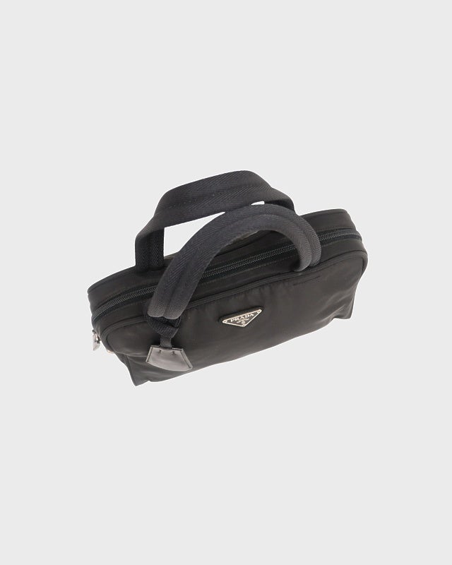 PRADA 三角ロゴ金具ナイロンハンドバッグ | Hedy