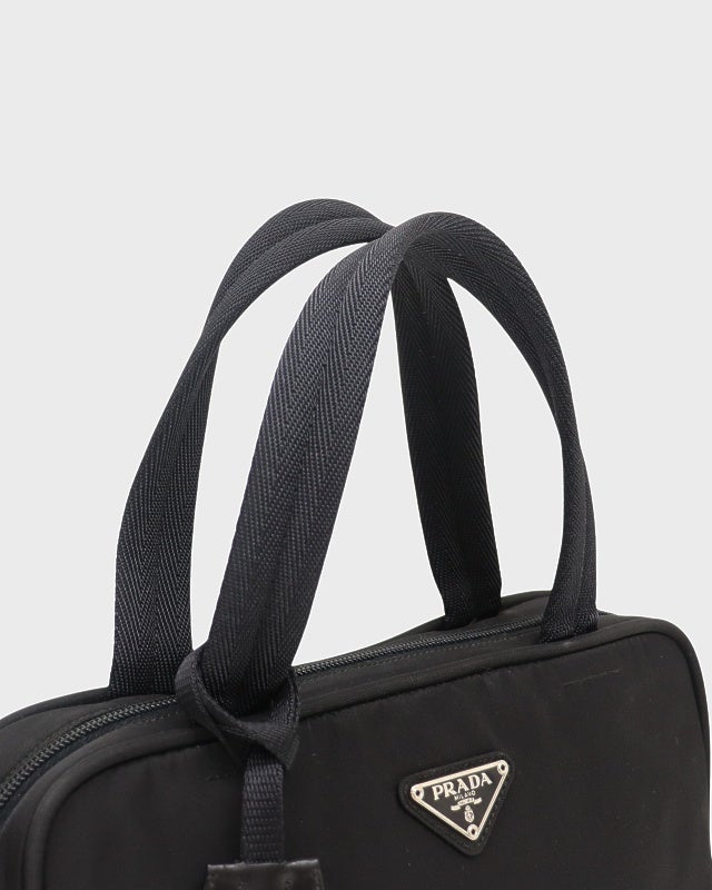 プラダ 3427 ナイロン ボストンバッグ 三角ロゴ ✨美品✨】プラダ ボストンバッグ 三角ロゴ ナイロン ブラック - メルカリ