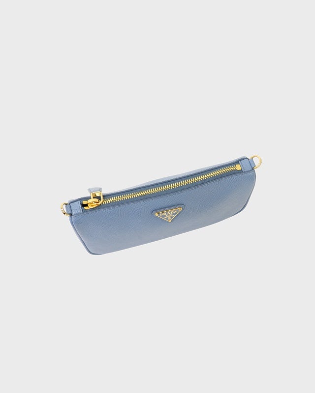 PRADA 三角ロゴ金具サフィアーノレザーチェーンショルダーバッグ | Hedy
