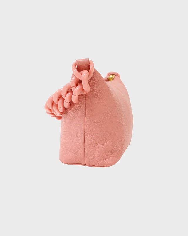 miu miu ロゴレザープラチェーンワンショルダーバッグ | Hedy
