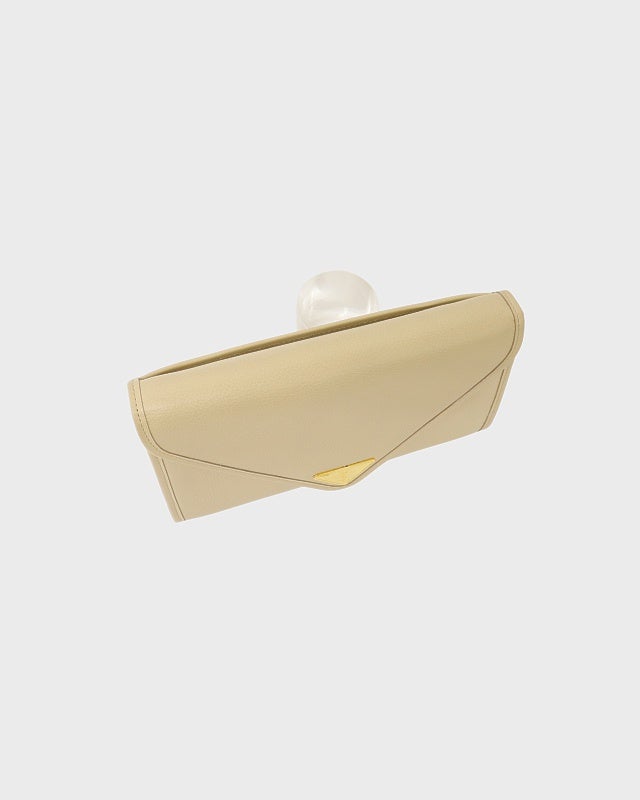 YSL ロゴ金具レザーショルダーバッグ | Hedy