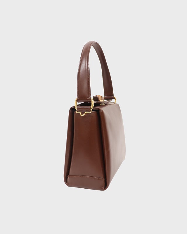 GUCCI バンブーターンロックレザー2Wayバッグ | Hedy