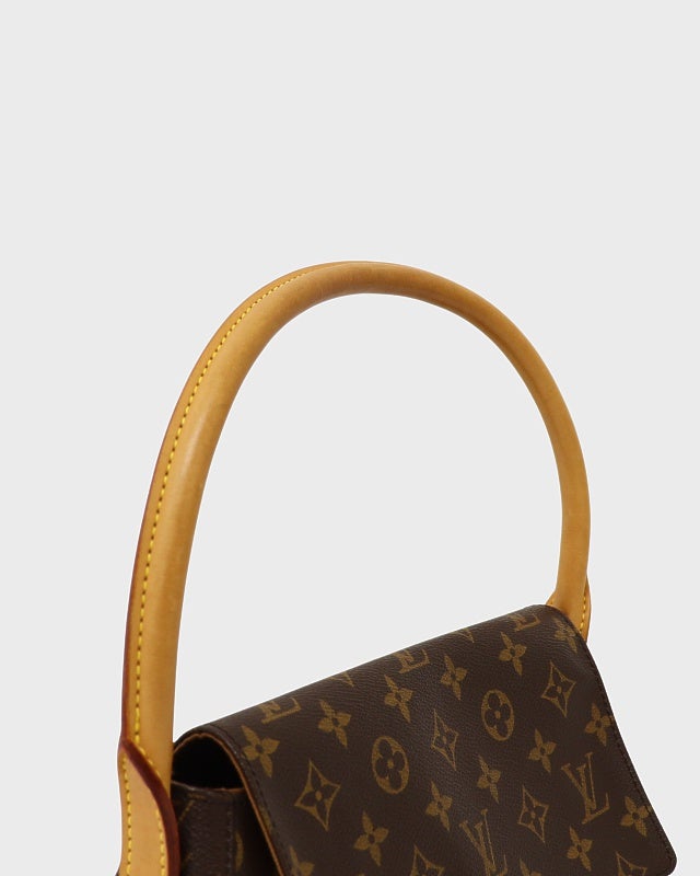 LOUIS VUITTON モノグラム　ミニルーピング　ハンドバッグ LOUIS VUITTON ルイヴィトン ミニルーピング モノグラム ハンドバッグ