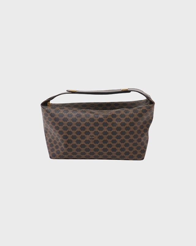 CELINE マカダム柄 Pコート 36 ハンガー付 中古・古着通販】CELINE (セリーヌ) マカダム柄 PVC ショルダーバッグ