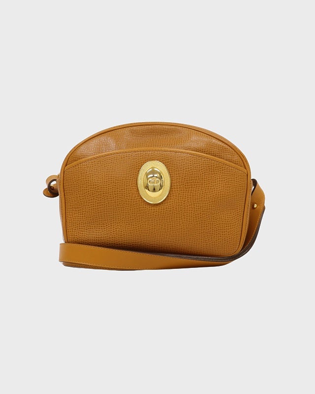 DIOR CDオーバルレザーショルダーバッグ | Hedy
