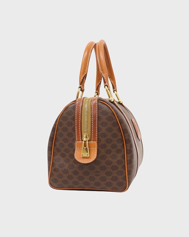 CELINE マカダム ミニボストンバッグ CELINE マカダムミニボストンバッグ