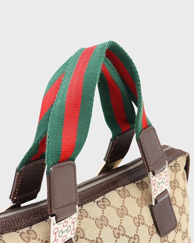 GUCCI GGキャンバスハンドバッグ | Hedy