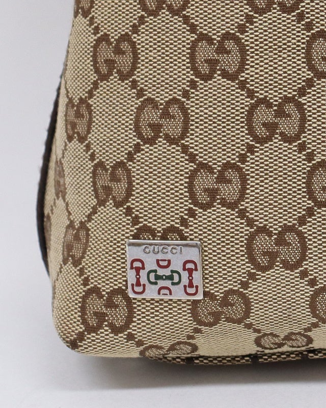 GUCCI GGキャンバスハンドバッグ | Hedy